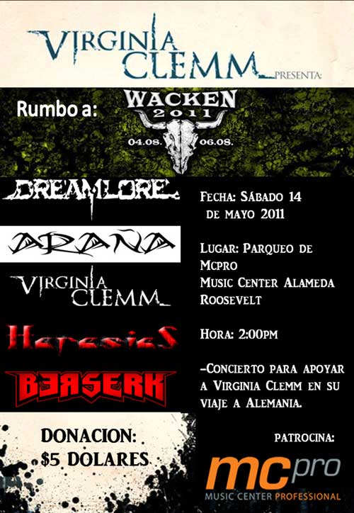 virginia clemm rumbo al wacken