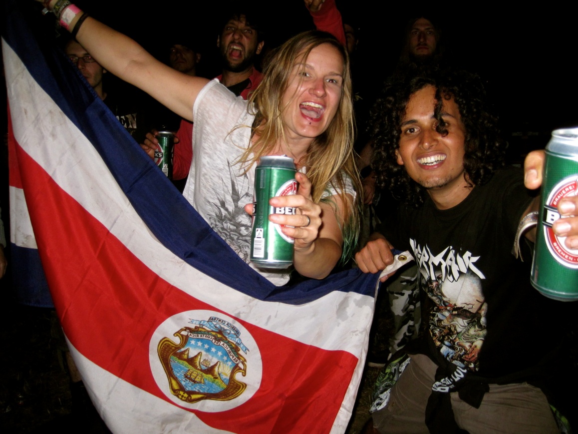 Ticos en el Wacken