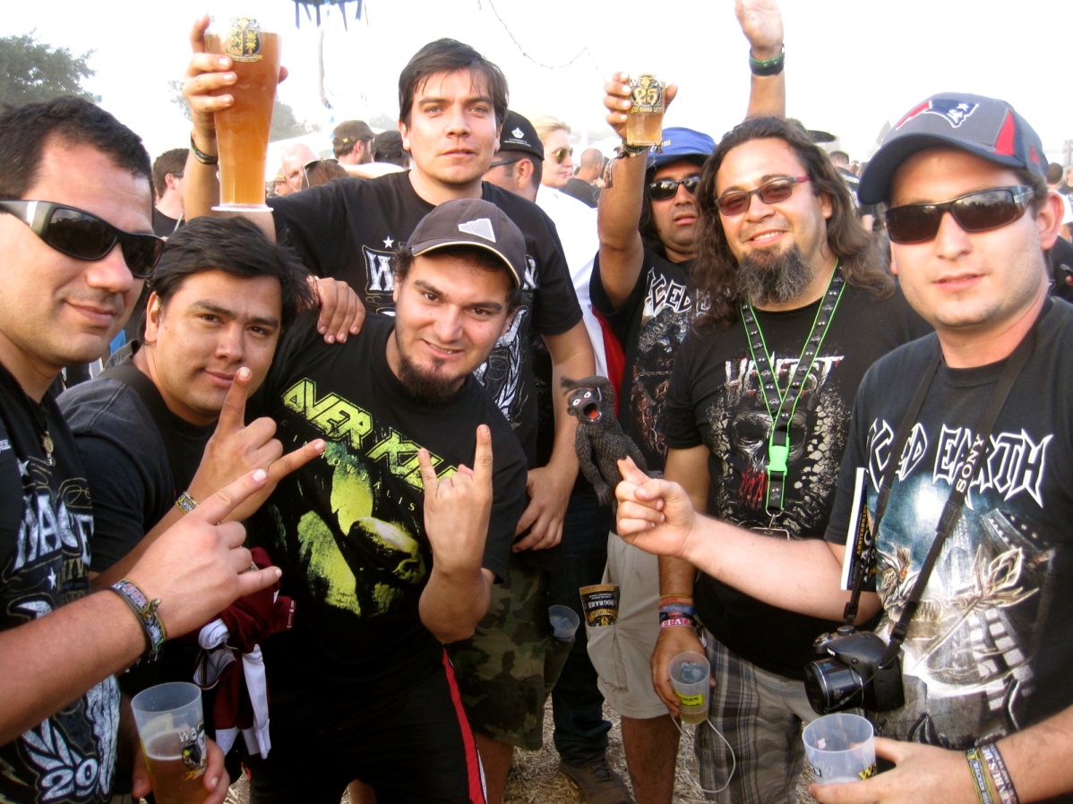 Ticos en el Wacken