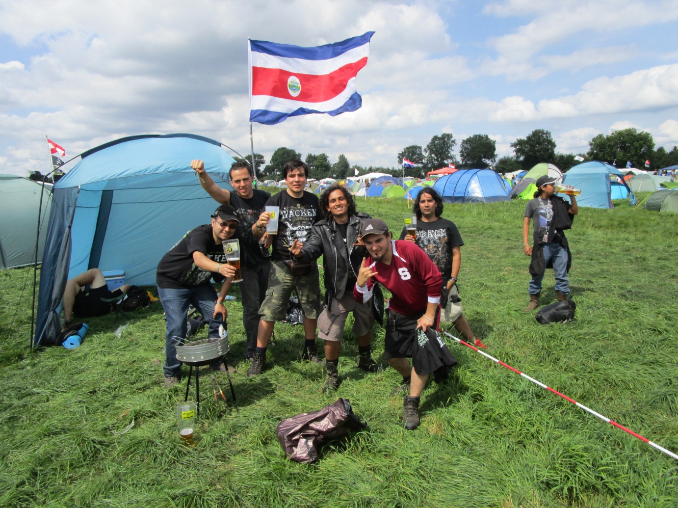 Ticos en el Wacken
