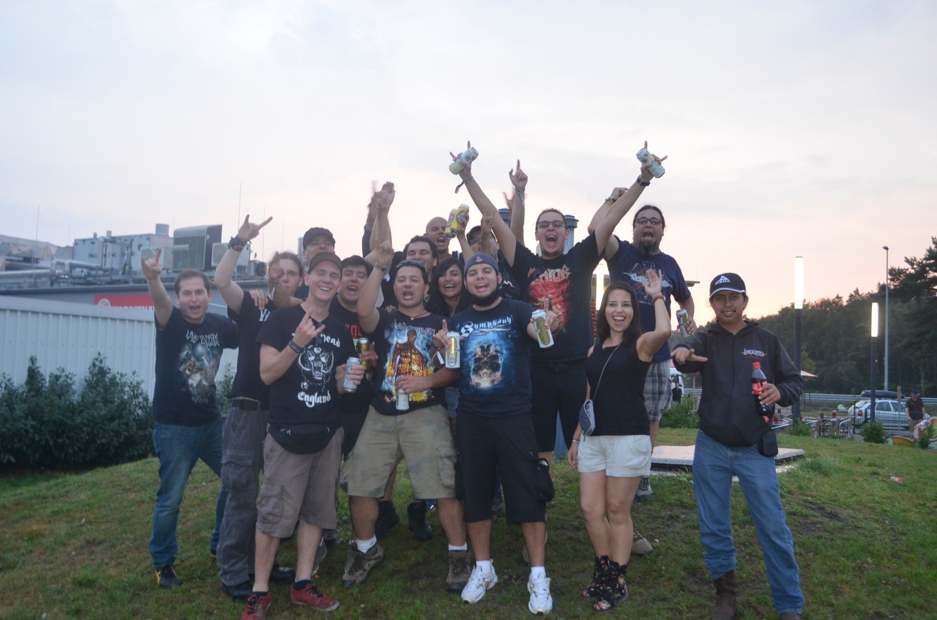 Ticos en el Wacken